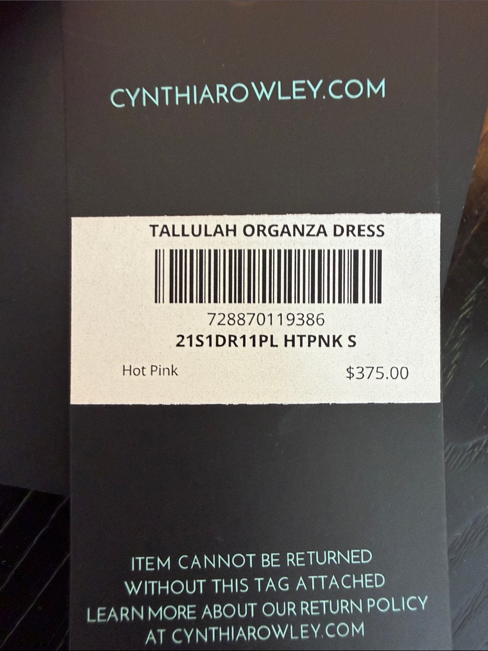 Cynthia Rowley Tallulah Organza Party Dress Size S NWT - Picture 11 of 11